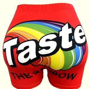 Taste the rainbow women's shorts